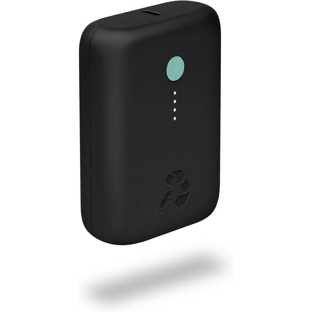 Nimble Champ Lite 5K Portable Charger, 15W USB-C Fast Charging Power Bank, Black